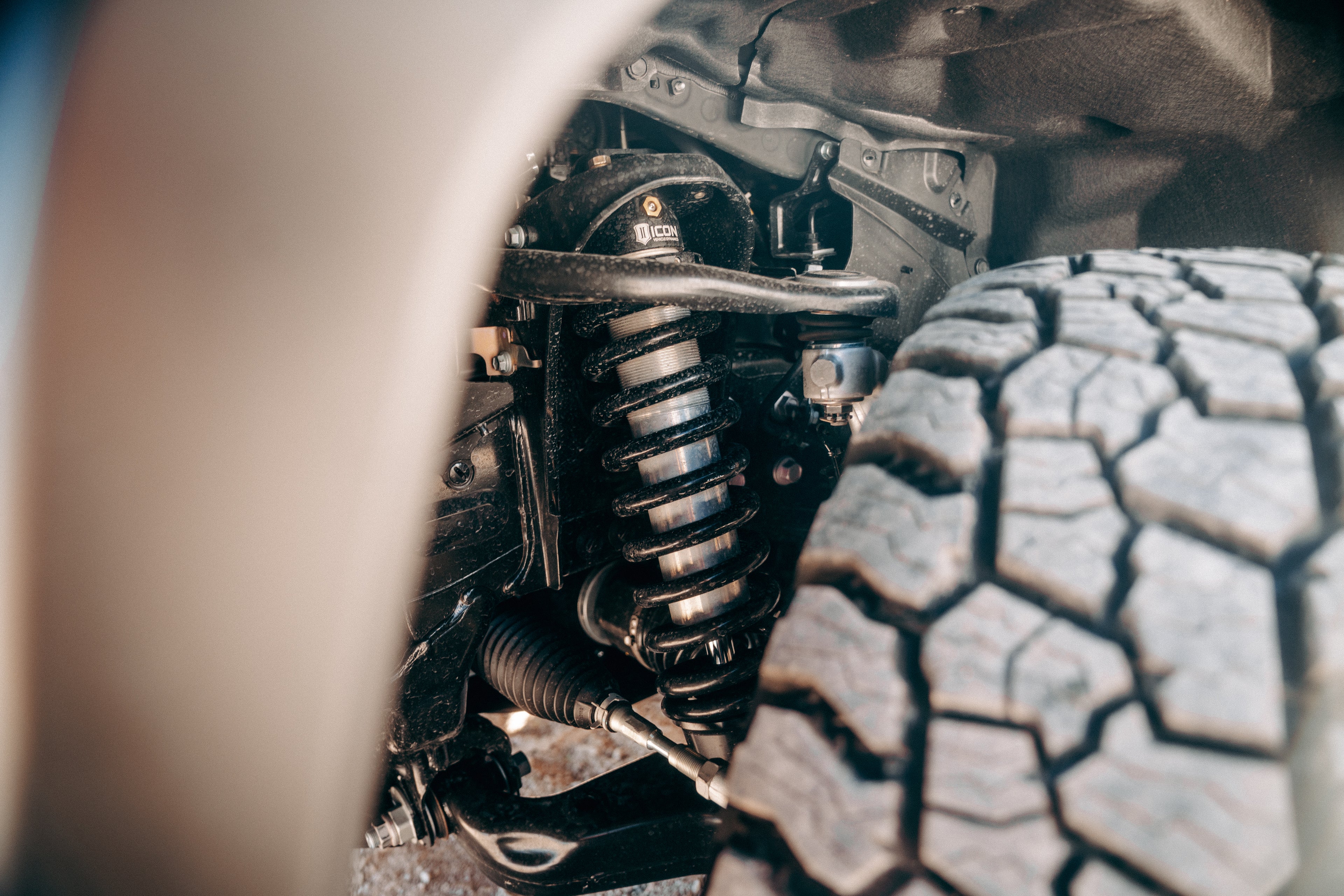 ICON 2025-2026 Toyota 4Runner 4WD, 1.25-3" Lift, Stage 1 Suspension System