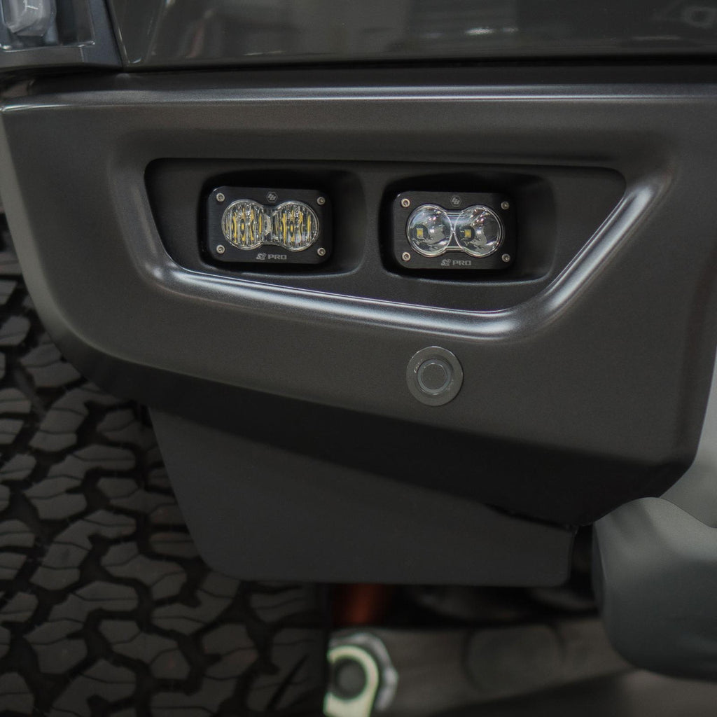 Baja Designs Ford S2 Pro Dual Fog Pocket Light Kit - Ford 21+ F150 Raptor, 24+ F150 Raptor 37/R, 22+ BroncoRaptor
