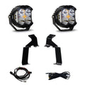 Baja Designs Ford LP4 Pro A-Pillar Light Kit - Ford 2021-2026 F-150 Raptor, 2024-2026 F-150 Raptor 37/R