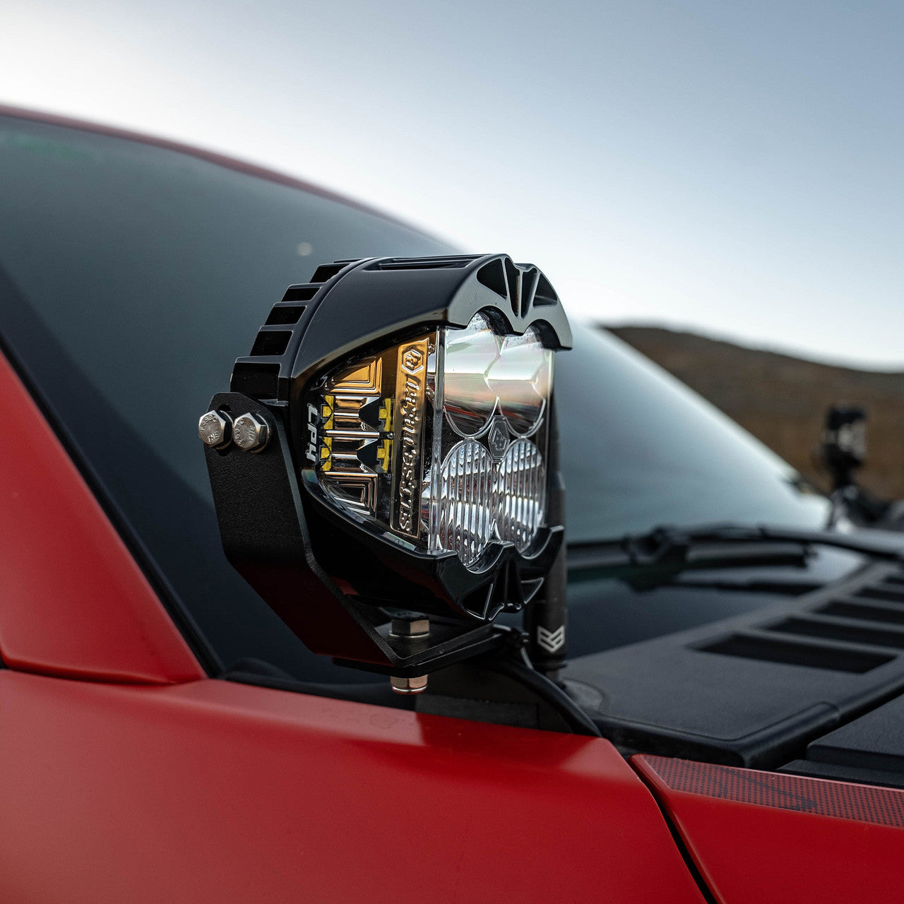 Baja Designs Ford LP4 Pro A-Pillar Light Kit - Ford 2021-2026 F-150 Raptor, 2024-2026 F-150 Raptor 37/R
