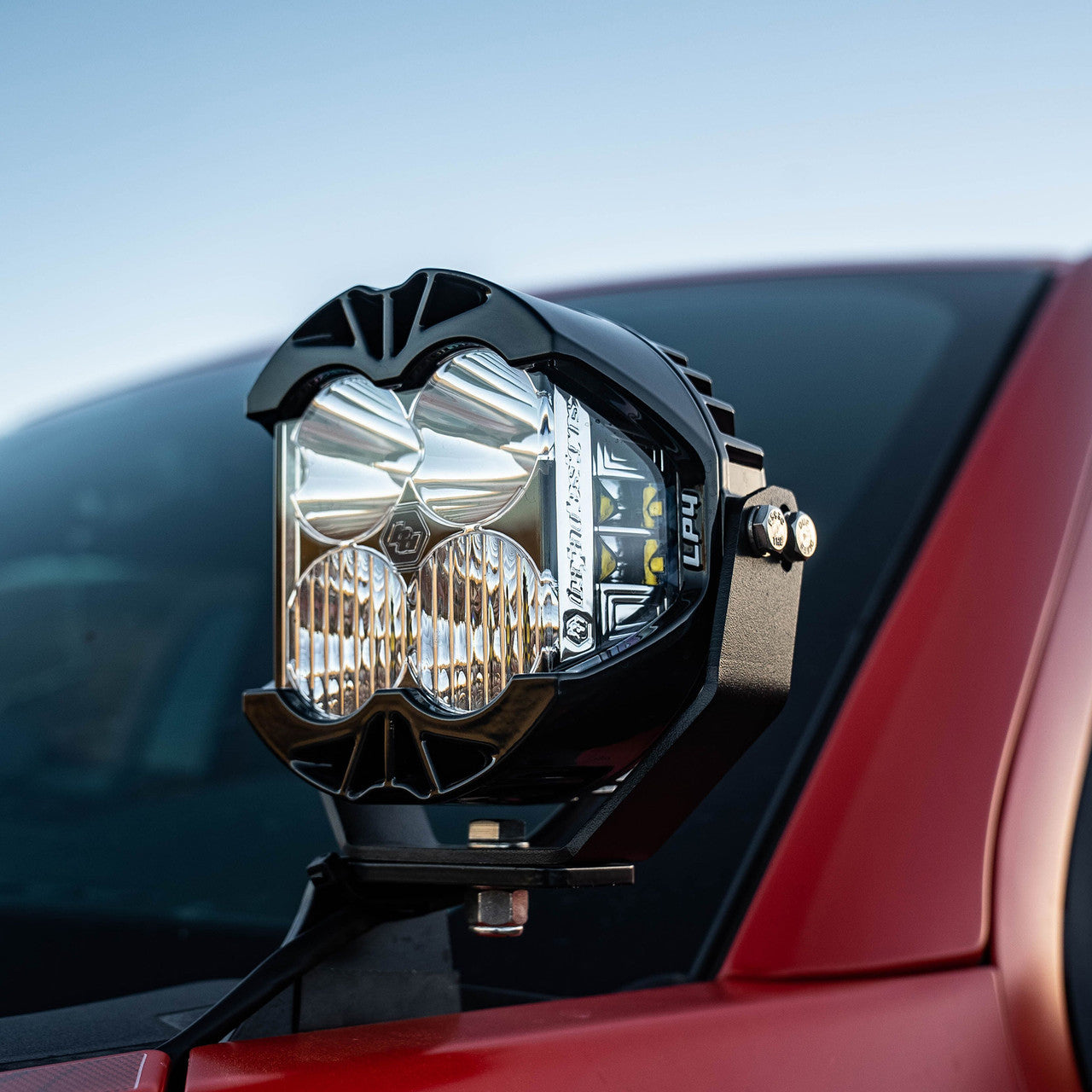 Baja Designs Ford LP4 Pro A-Pillar Light Kit - Ford 2021-2026 F-150 Raptor, 2024-2026 F-150 Raptor 37/R