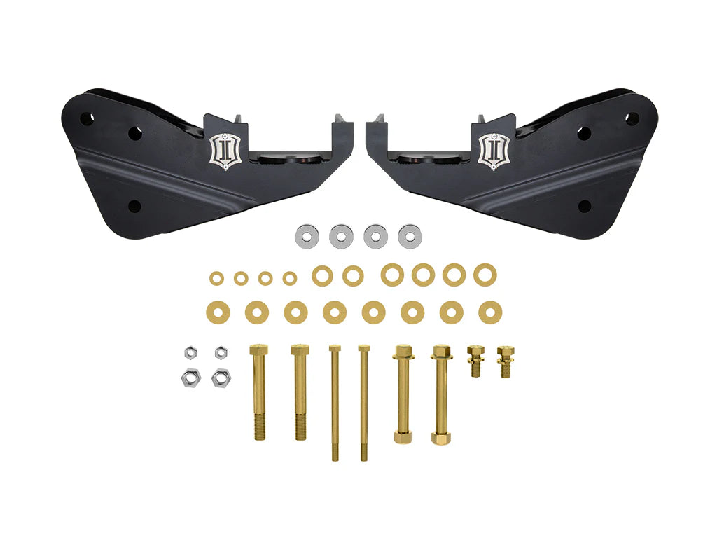 ICON 2023-2025 Ford F-250/F-350 Super Duty 4WD, Radius Arm Drop Kit
