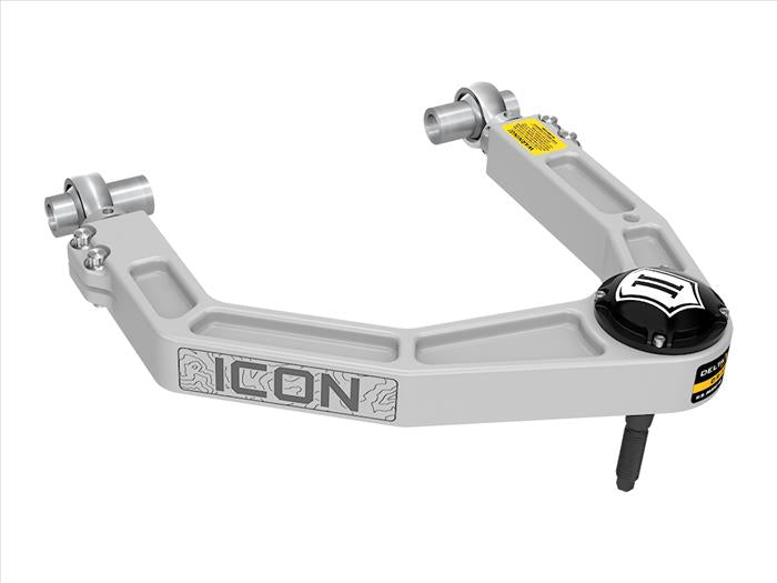 ICON 2024 Toyota Tacoma/2024 Toyota Land Cruiser 250 Series/2024 Lexus GX550, Front, Billet Upper Control Arms w/ Delta Joint Pro