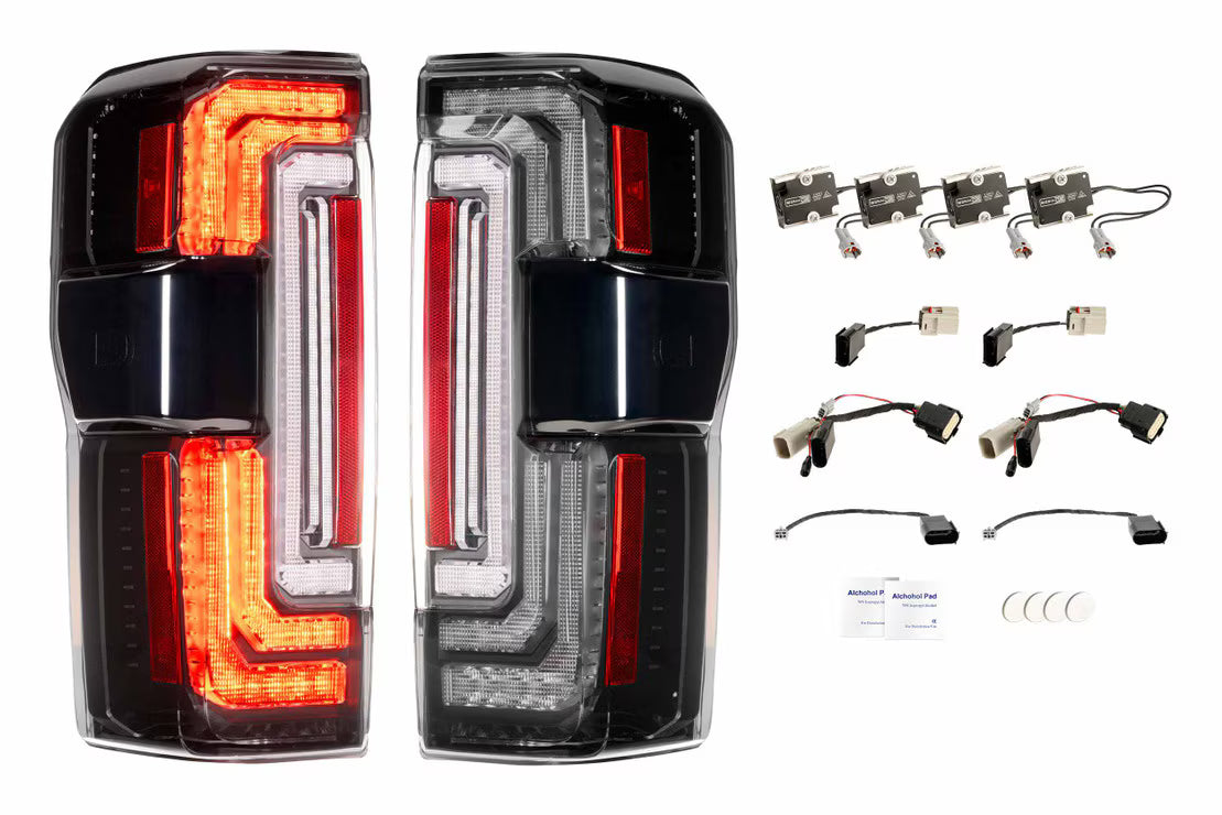 Morimoto 23-26 Super Duty XB LED Tail Lights (Smoked)