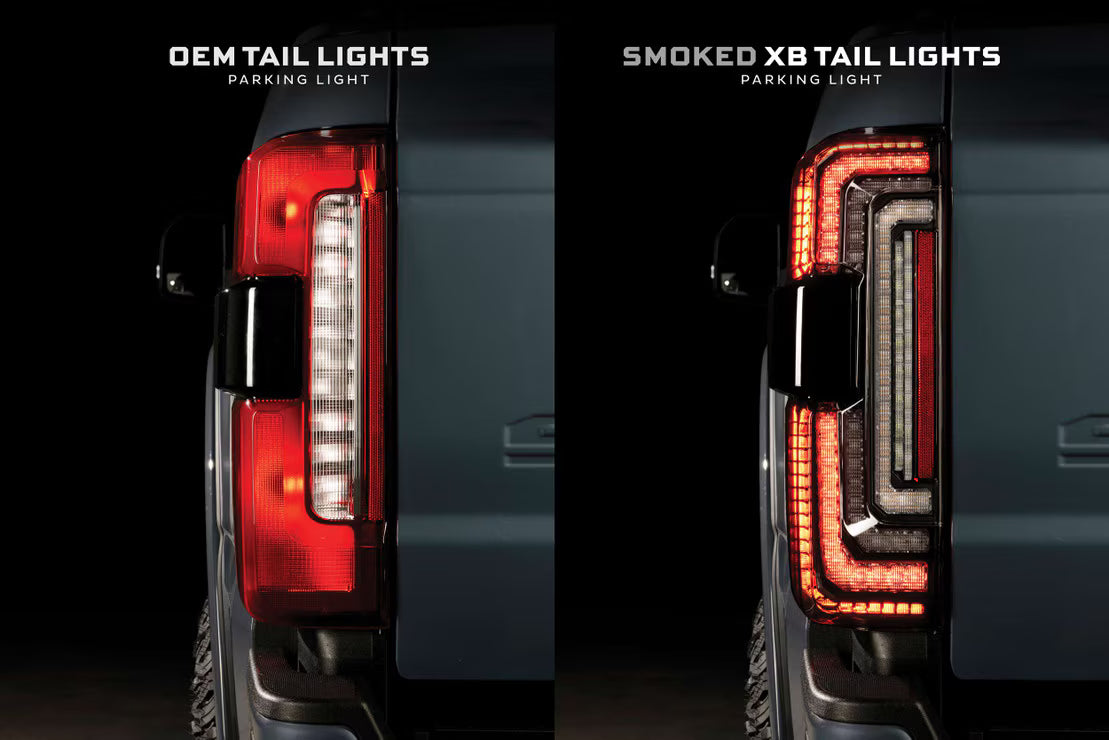 Morimoto 23-26 Super Duty XB LED Tail Lights (Smoked)