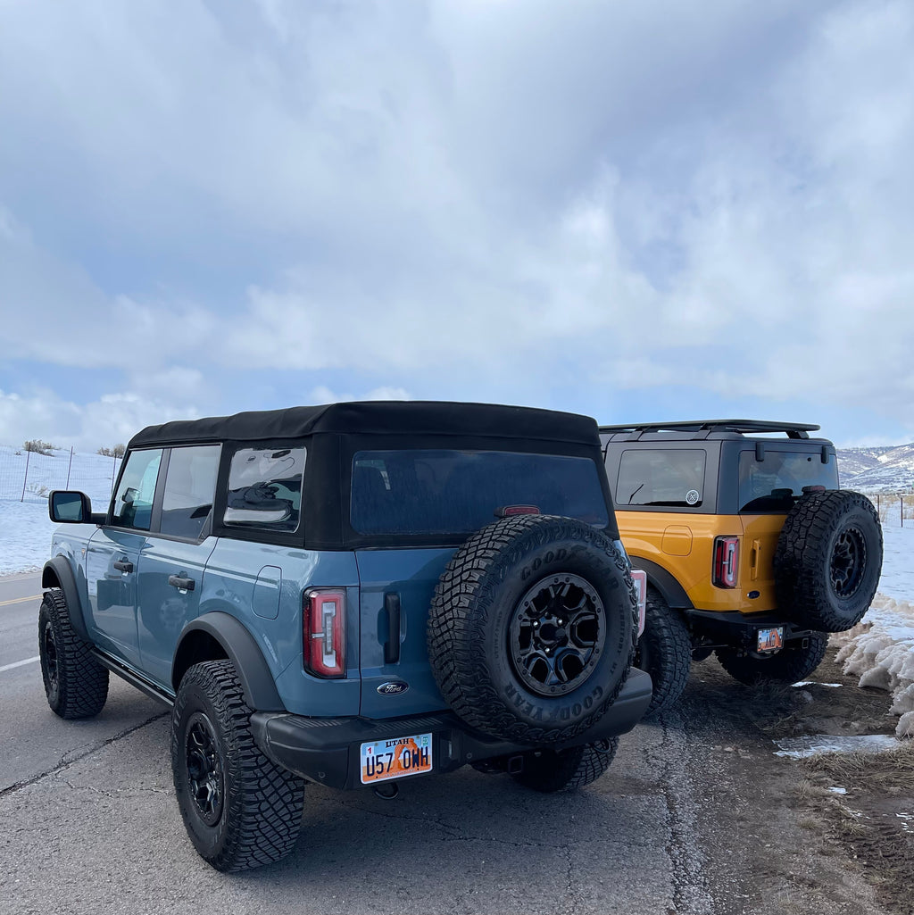 All Sasquatch or NON Sasquatch equiped Badlands Bronco level kit